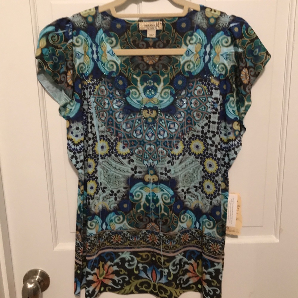 One World Flutter Sleeve Top